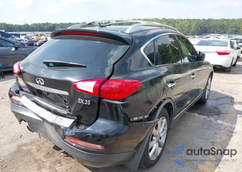 2012 Infiniti Ex35 Journey from USA, damaged, VIN JN1AJ0HR5CM453566